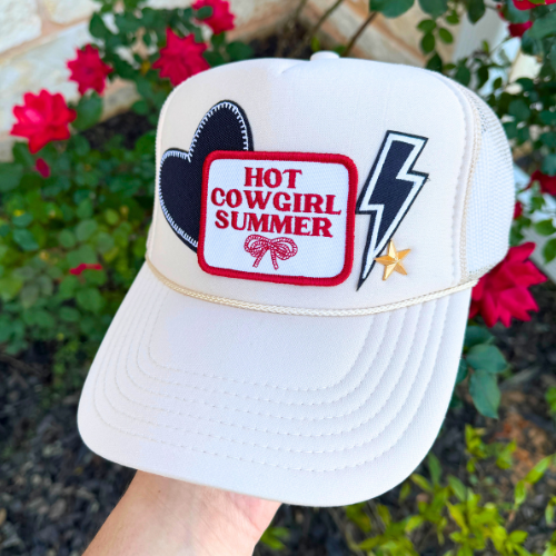 Hot Cowgirl Summer Trucker Hat