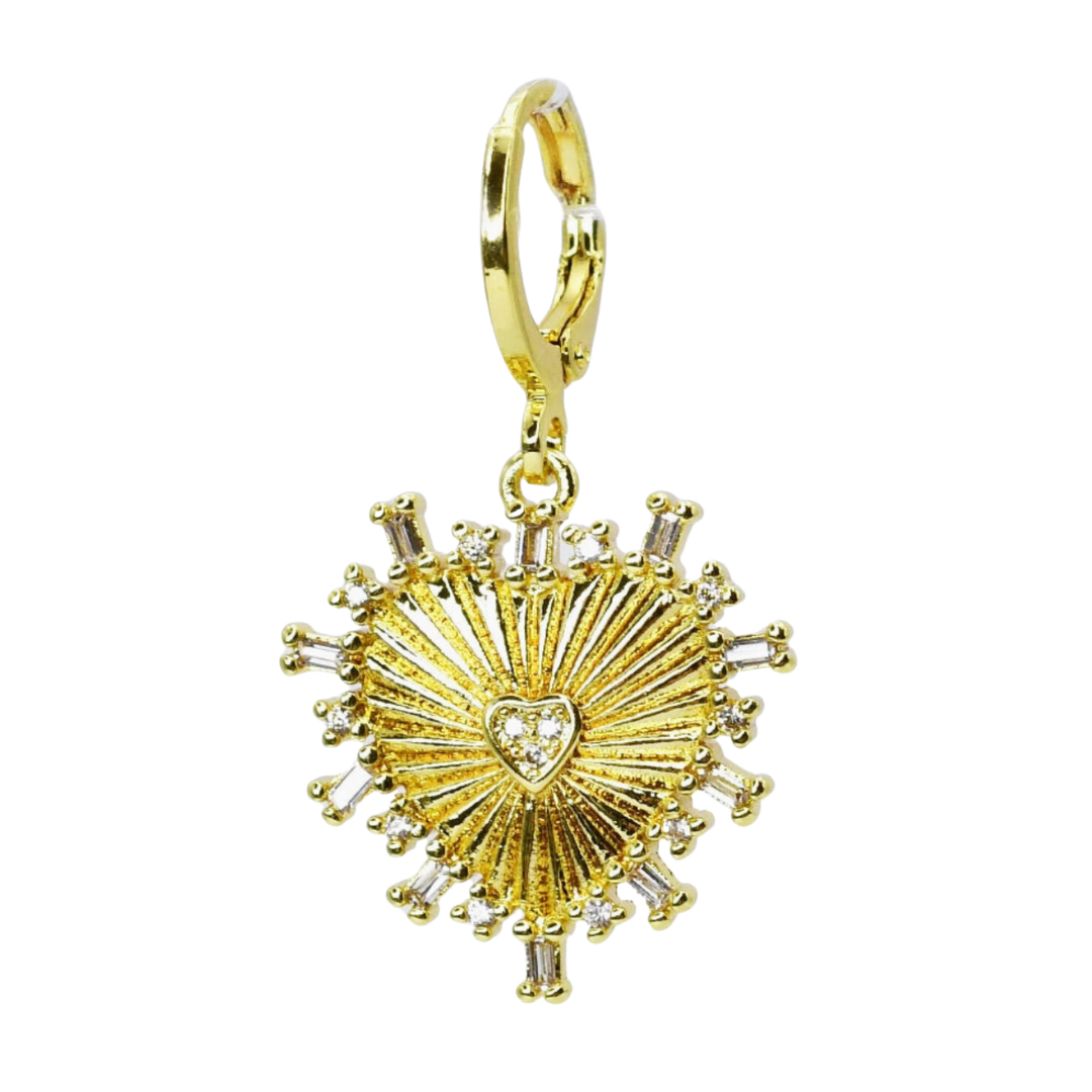 Shining Heart Charm