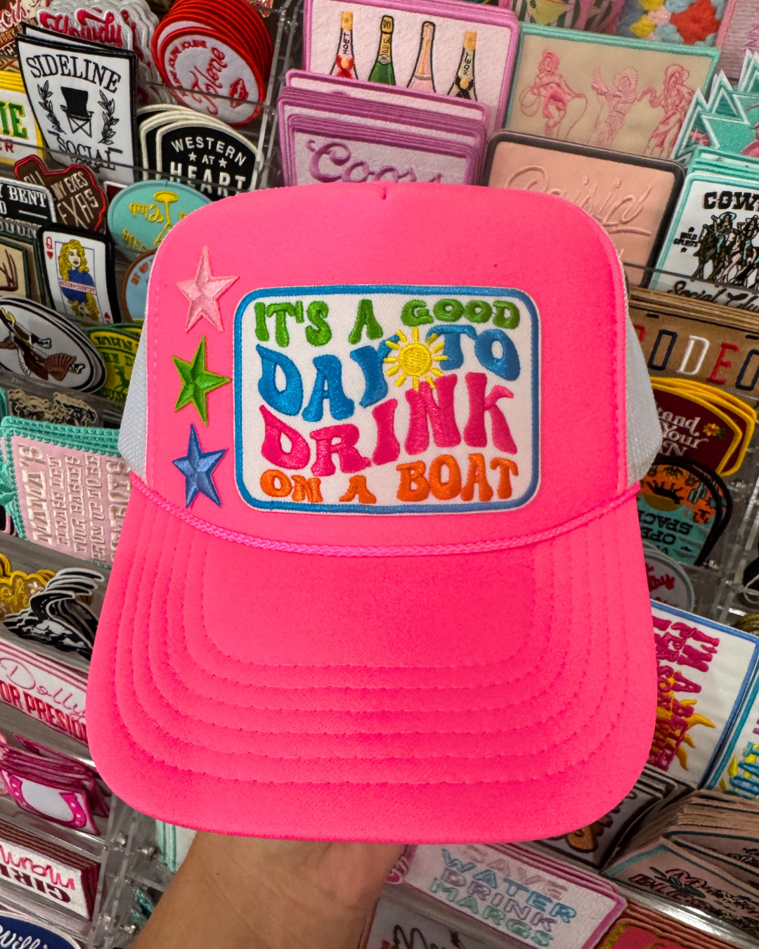 Drink on a Boat Trucker Hat