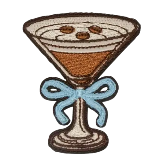 Espresso Martini Bow Patch