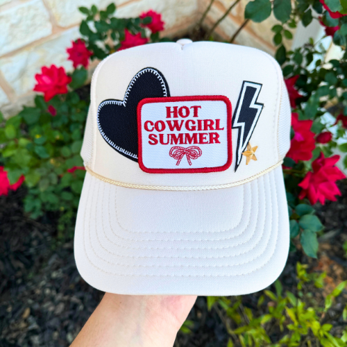 Hot Cowgirl Summer Trucker Hat