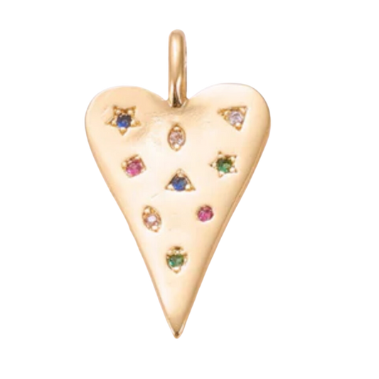 Embellished Heart Charm