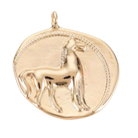 Horse Coin Charm