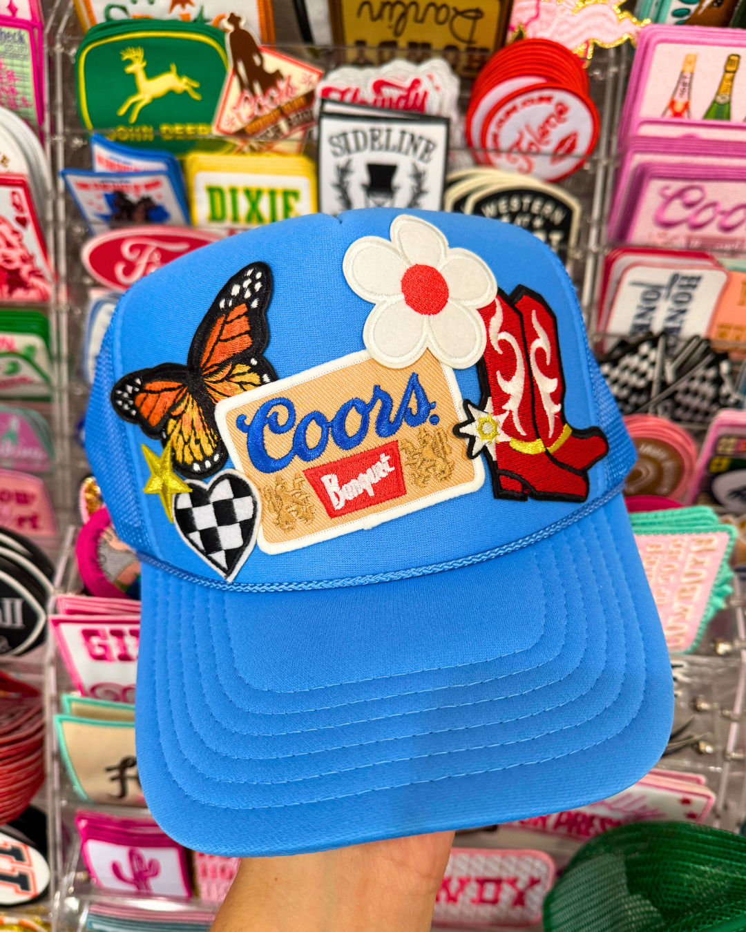 Banquet and Boots Trucker Hat