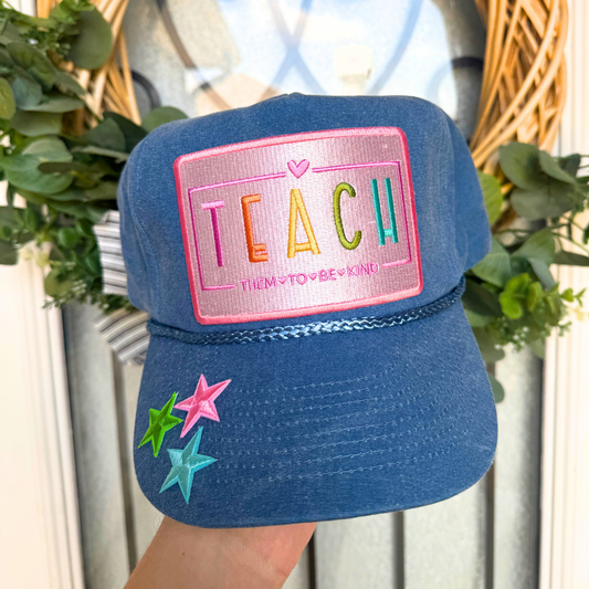 TEACH Denim Hat