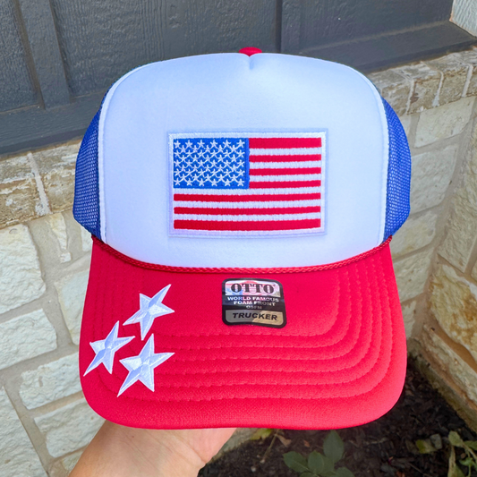American Girl Trucker Hat
