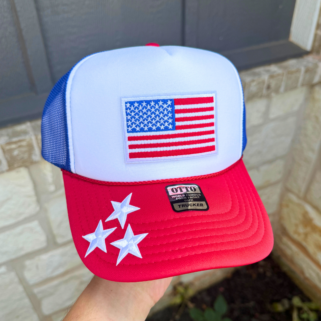 American Girl Trucker Hat