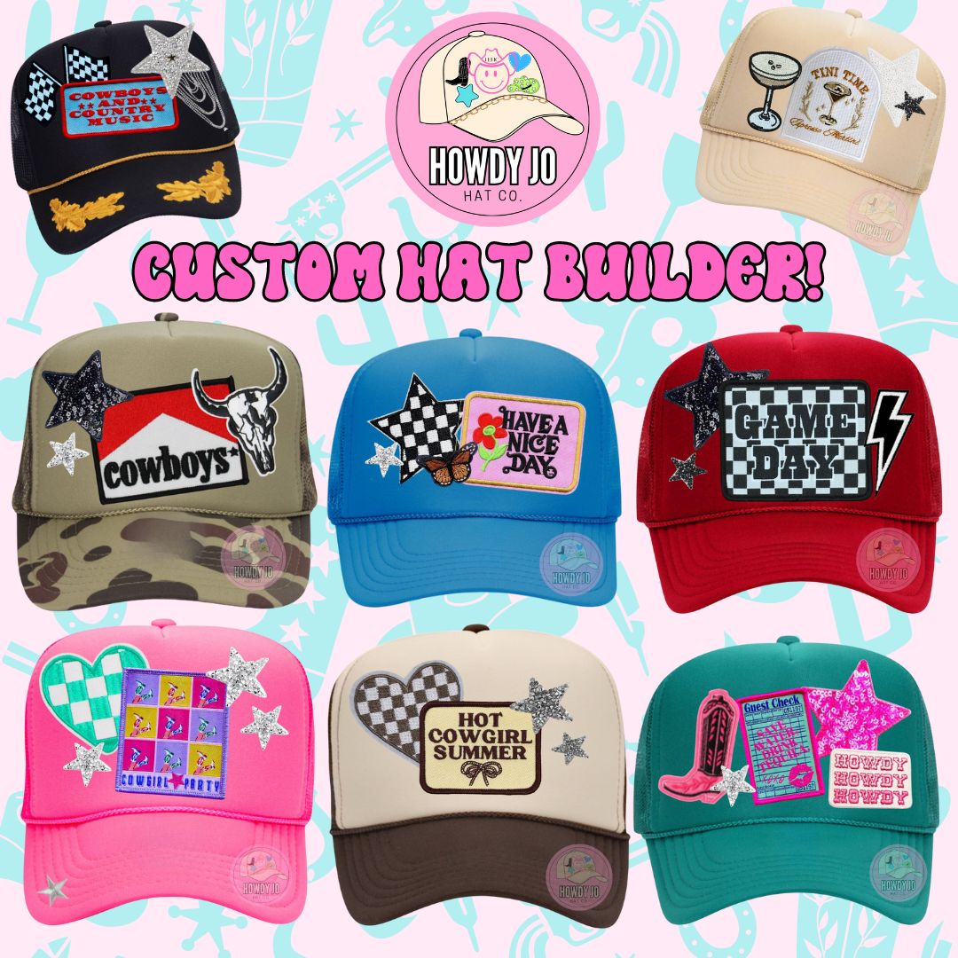 CUSTOM TRUCKER HAT