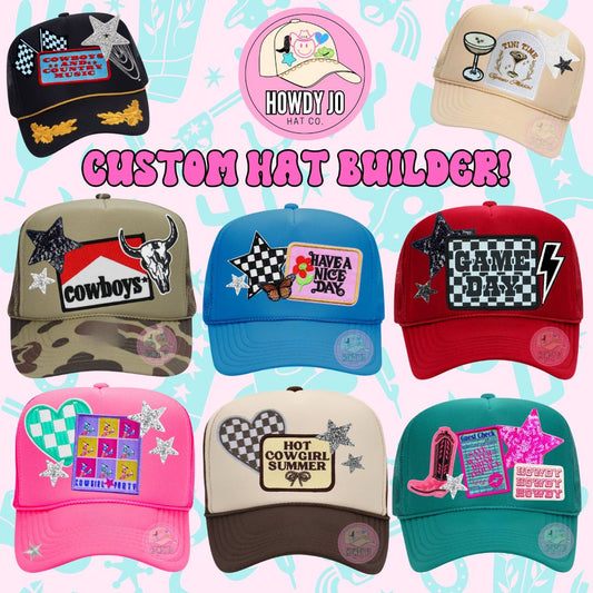 CUSTOM TRUCKER HAT