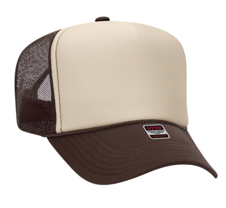 Brown and Tan Hat