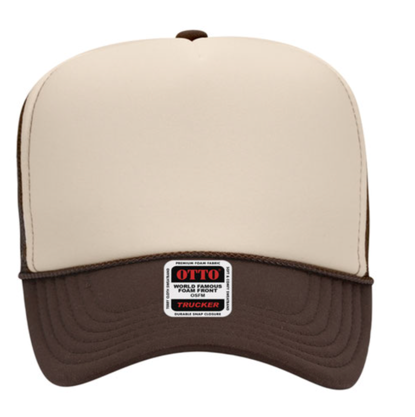 Brown and Tan Hat